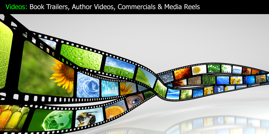 Hollywood Style Book Trailers, Demo Reels, Author, Corporate Videos